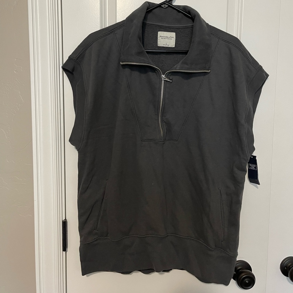 Muscle tank hoodie
